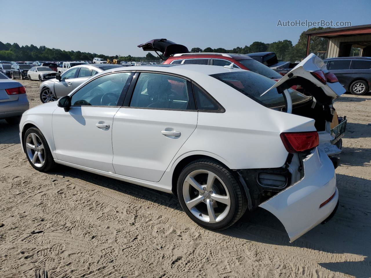 2016 Audi A3 Premium White vin: WAUA7GFF4G1008303