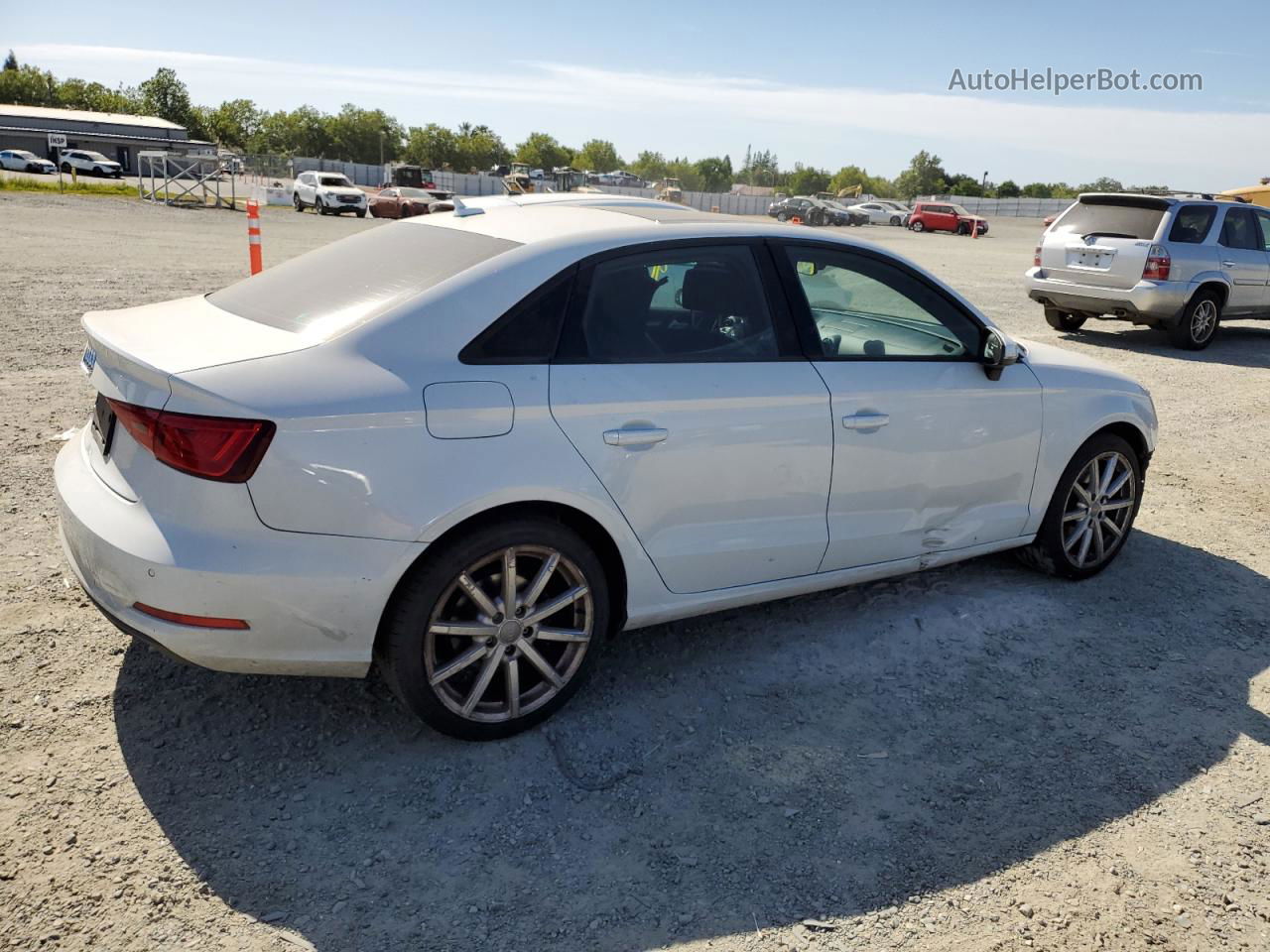 2016 Audi A3 Premium White vin: WAUA7GFF4G1032262