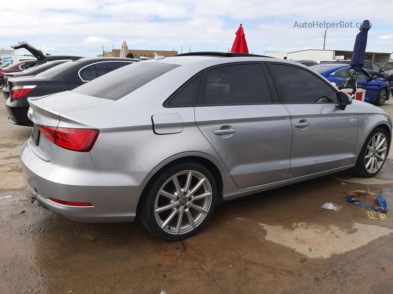 2016 Audi A3 Premium Silver vin: WAUA7GFF4G1062443