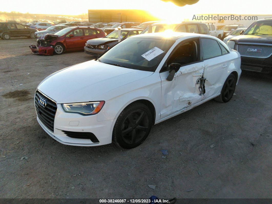 2016 Audi A3 1.8t Premium White vin: WAUA7GFF5G1035879