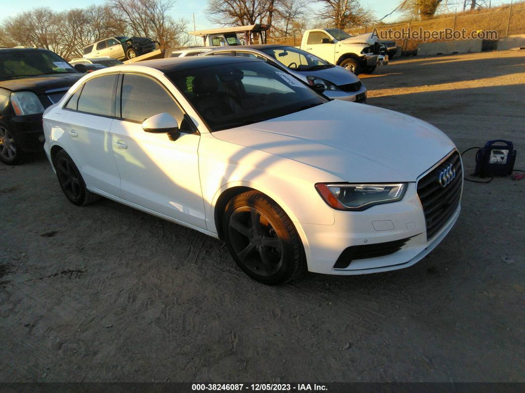 2016 Audi A3 1.8t Premium White vin: WAUA7GFF5G1035879