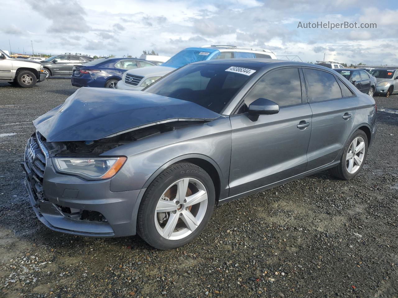 2016 Audi A3 Premium Gray vin: WAUA7GFF5G1070230