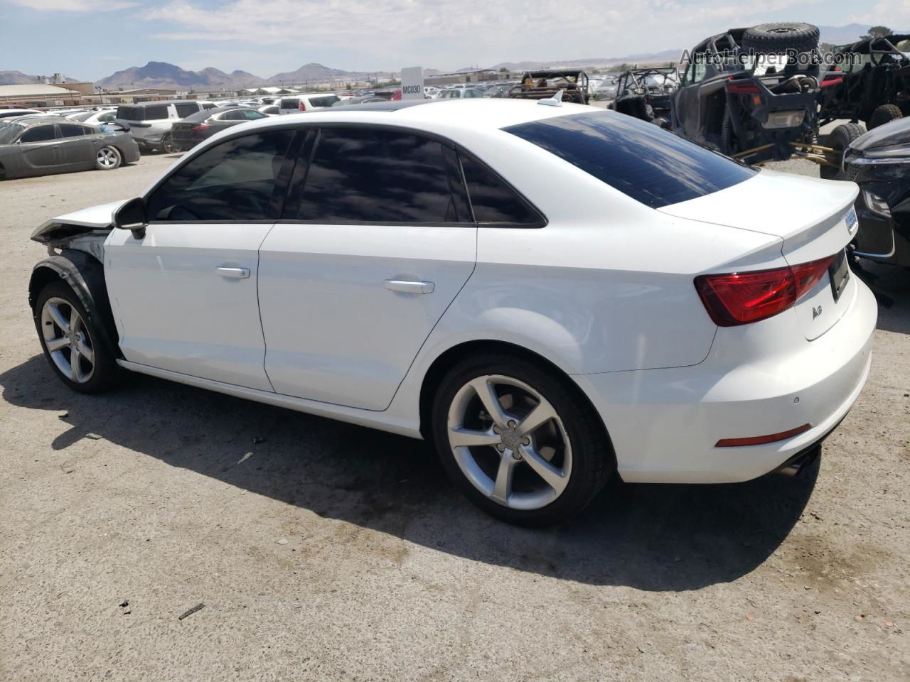 2016 Audi A3 Premium White vin: WAUA7GFF6G1003183