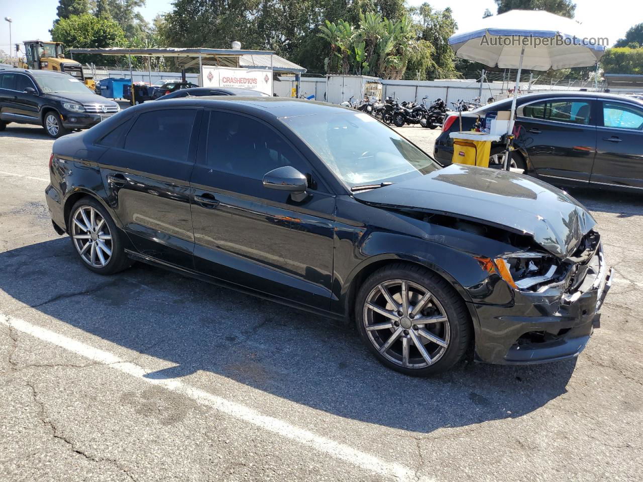 2016 Audi A3 Premium Black vin: WAUA7GFF6G1066087