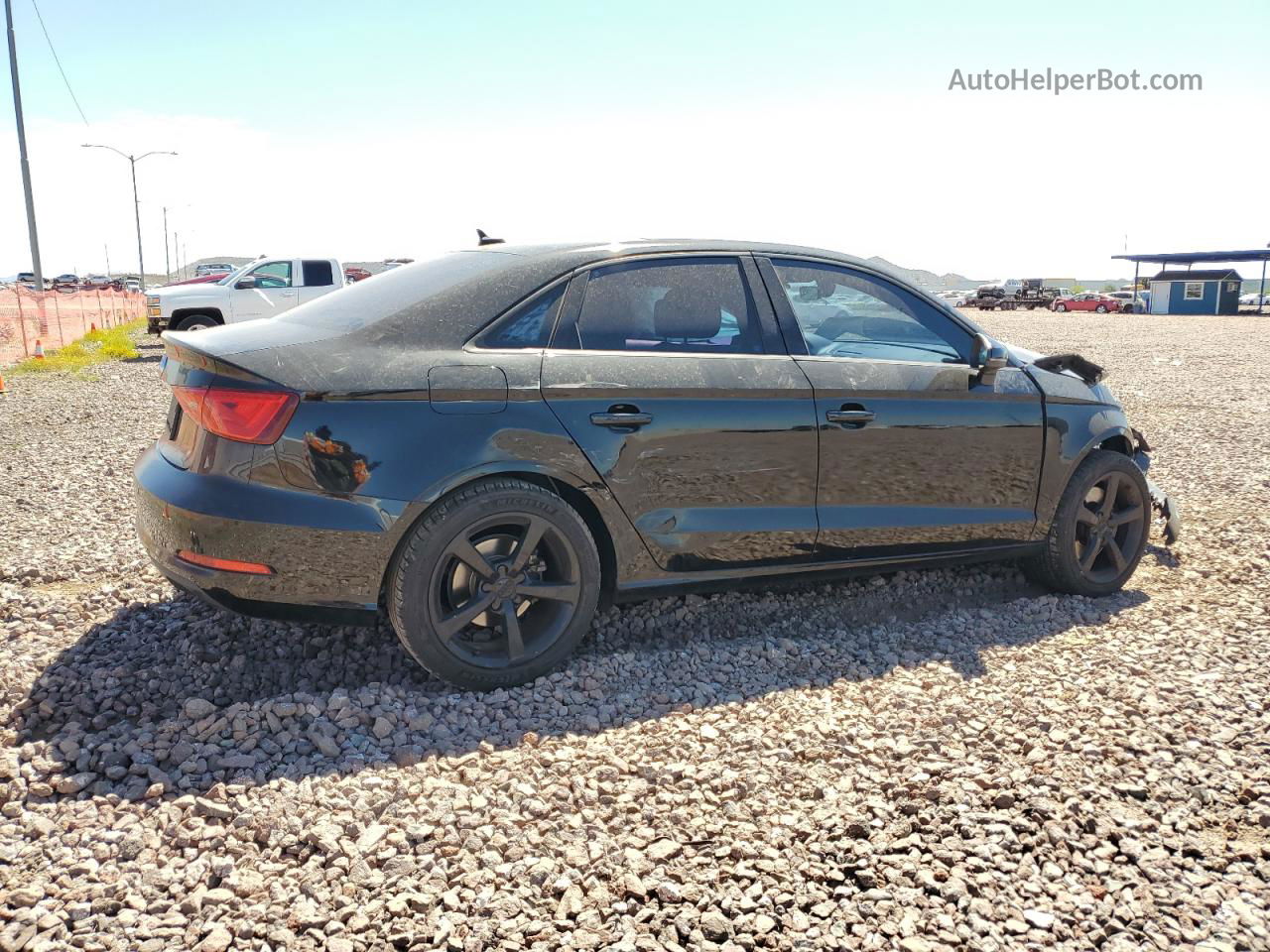 2016 Audi A3 Premium Черный vin: WAUA7GFF6G1066171