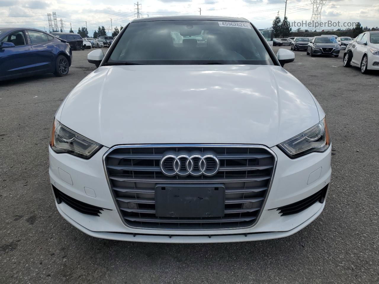 2016 Audi A3 Premium White vin: WAUA7GFF6G1066221