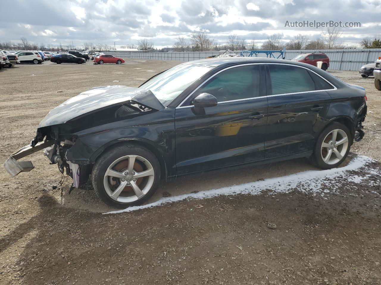 2016 Audi A3 Premium Black vin: WAUA7GFF6G1110881