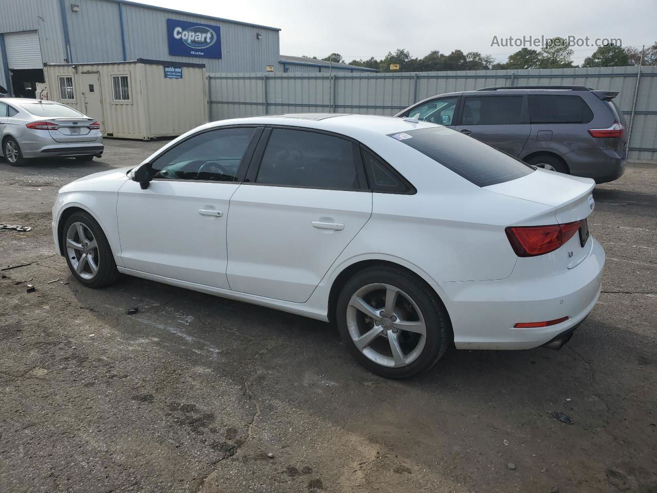 2016 Audi A3 Premium White vin: WAUA7GFF6G1118396