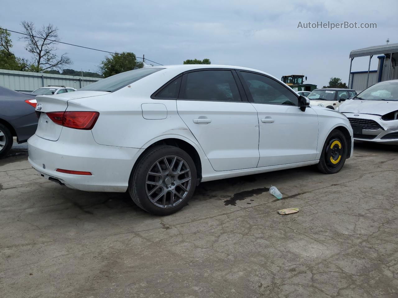 2016 Audi A3 Premium White vin: WAUA7GFF7G1021174