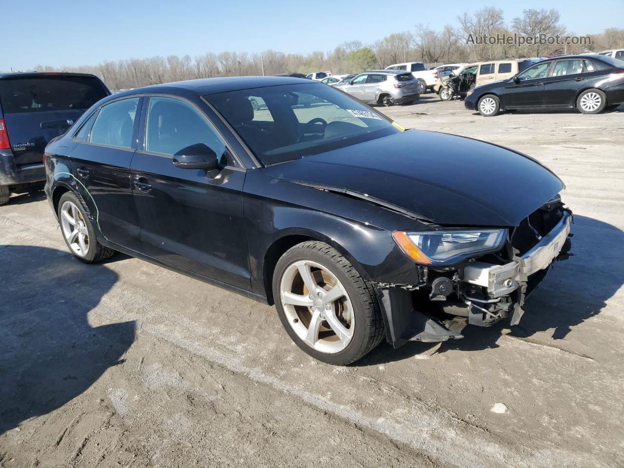 2016 Audi A3 Premium Black vin: WAUA7GFF7G1037875