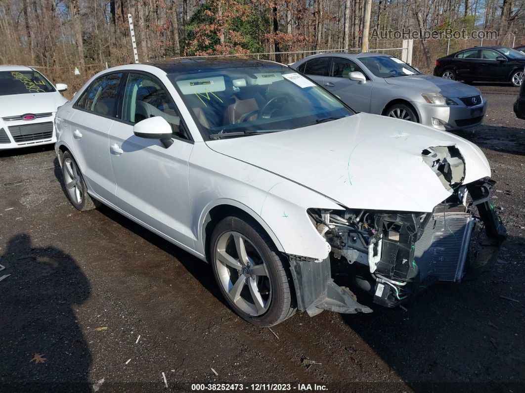 2016 Audi A3 1.8t Premium Белый vin: WAUA7GFF7G1063005