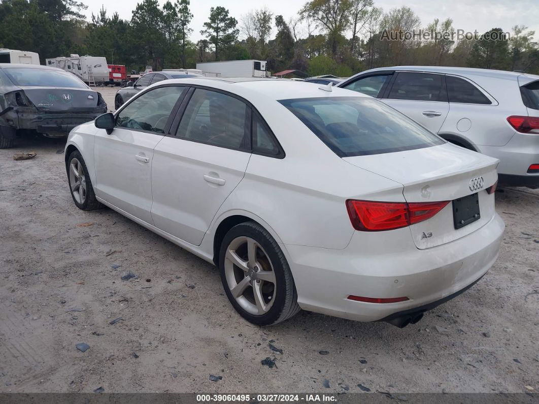 2016 Audi A3 1.8t Premium White vin: WAUA7GFF8G1014976