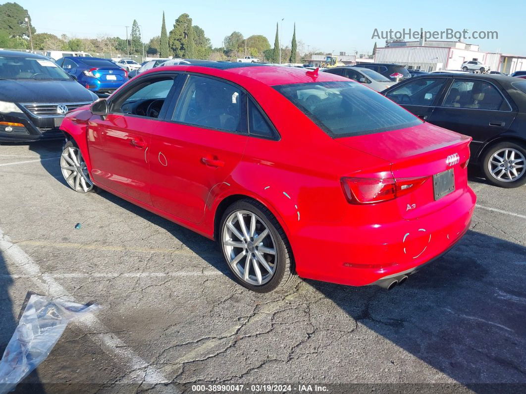 2016 Audi A3 1.8t Premium Red vin: WAUA7GFF8G1061862