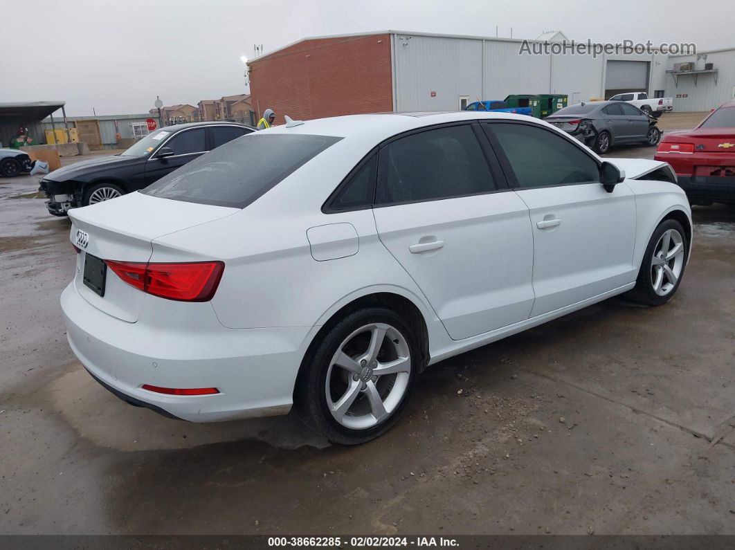 2016 Audi A3 1.8t Premium White vin: WAUA7GFF8G1071985