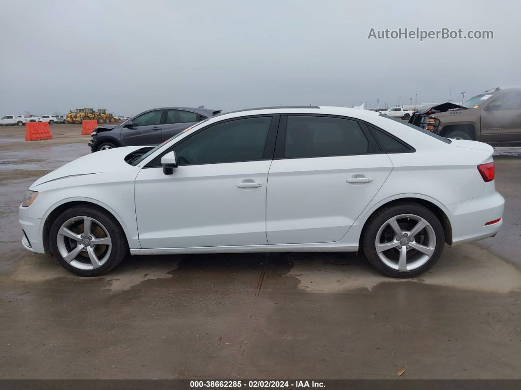 2016 Audi A3 1.8t Premium White vin: WAUA7GFF8G1071985