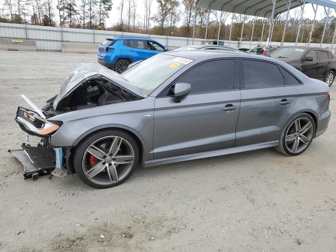 2016 Audi A3 Premium Gray vin: WAUA7GFF8G1072117