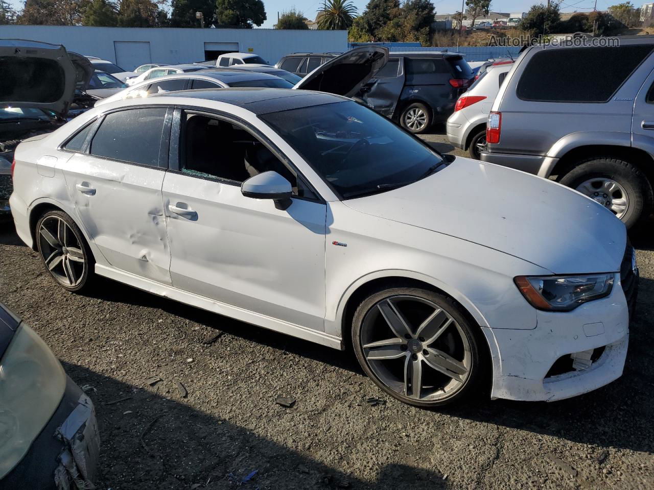 2016 Audi A3 Premium White vin: WAUA7GFF8G1072389