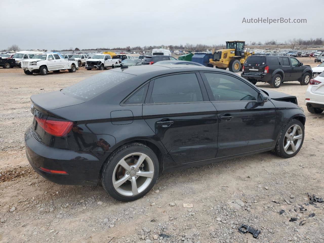 2016 Audi A3 Premium Черный vin: WAUA7GFF9G1005641