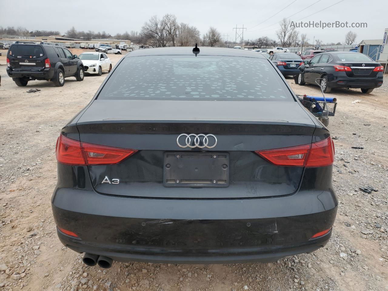 2016 Audi A3 Premium Черный vin: WAUA7GFF9G1005641