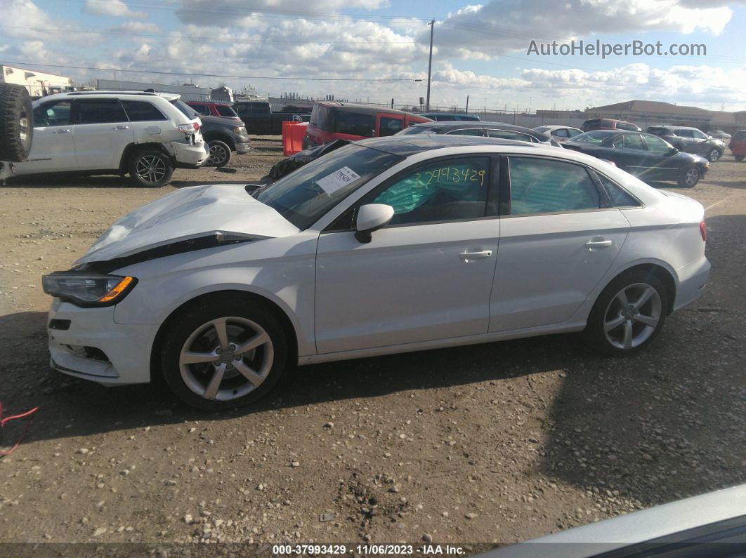 2016 Audi A3 1.8t Premium White vin: WAUA7GFF9G1024576