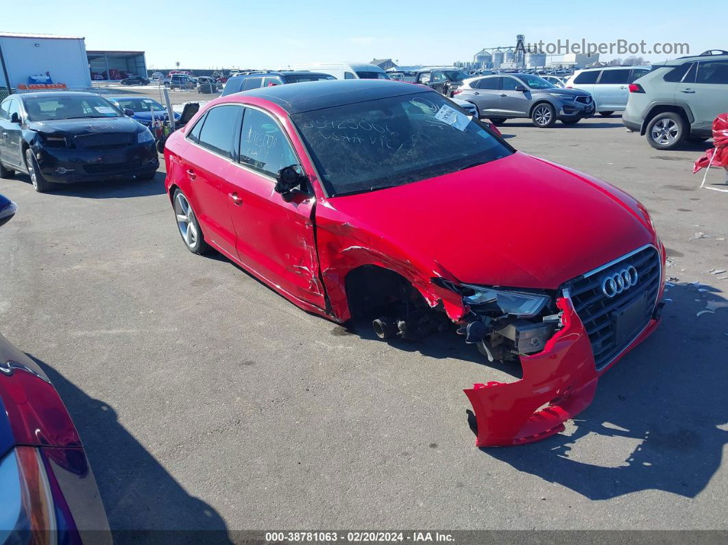 2016 Audi A3 1.8t Premium Red vin: WAUA7GFF9G1070764