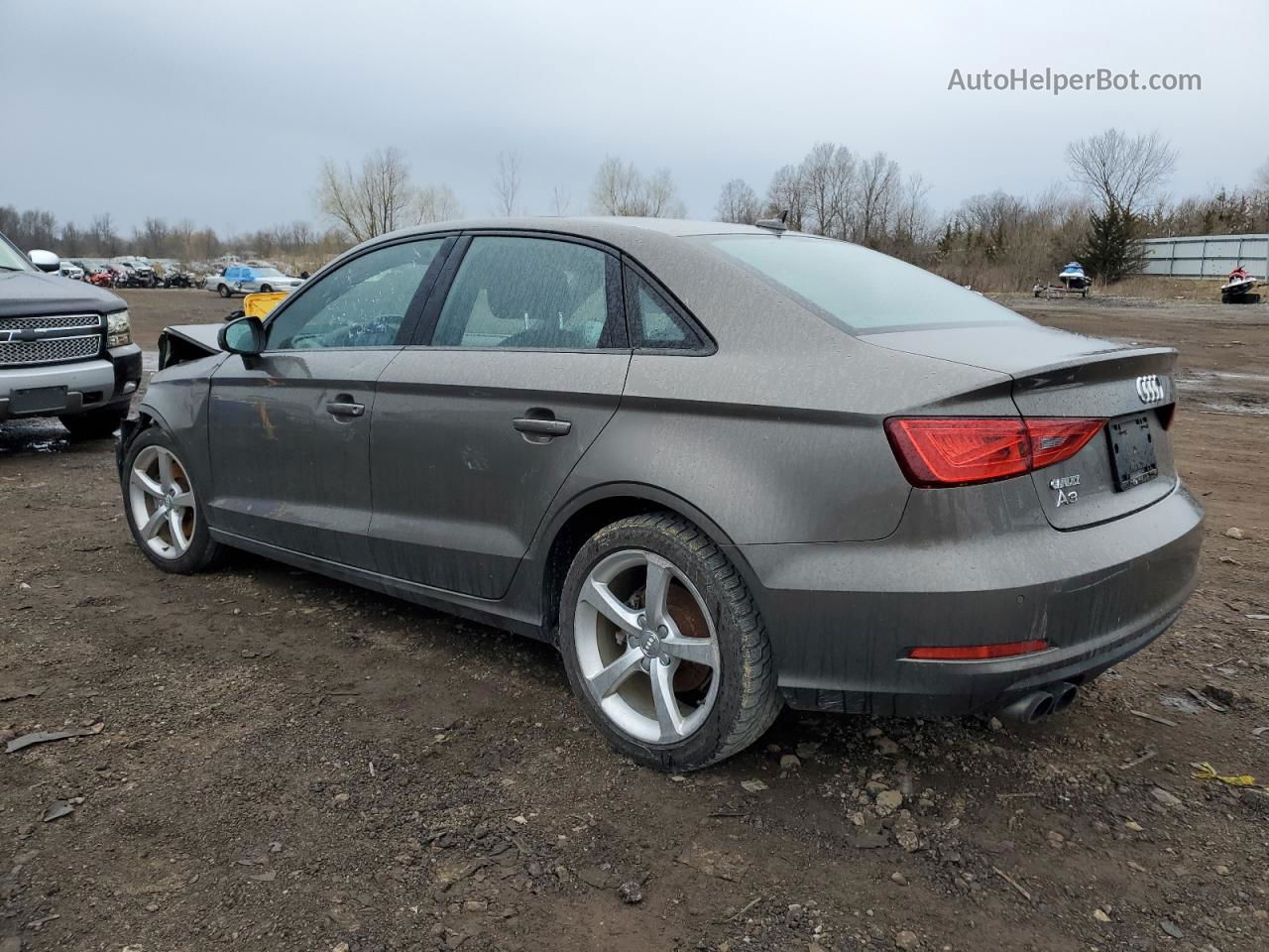 2016 Audi A3 Premium Brown vin: WAUA7GFFXG1007589