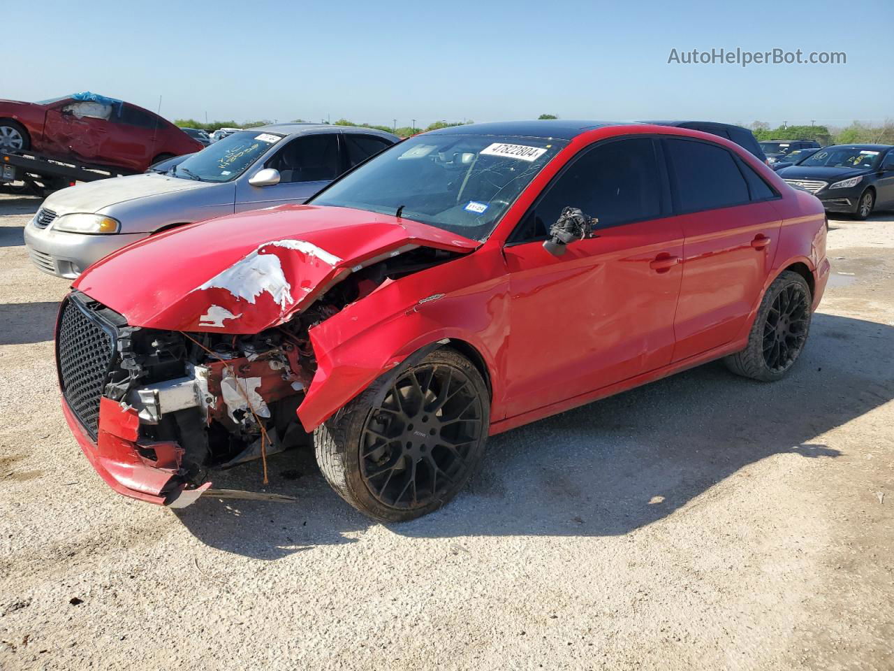 2016 Audi A3 Premium Red vin: WAUA7GFFXG1030662