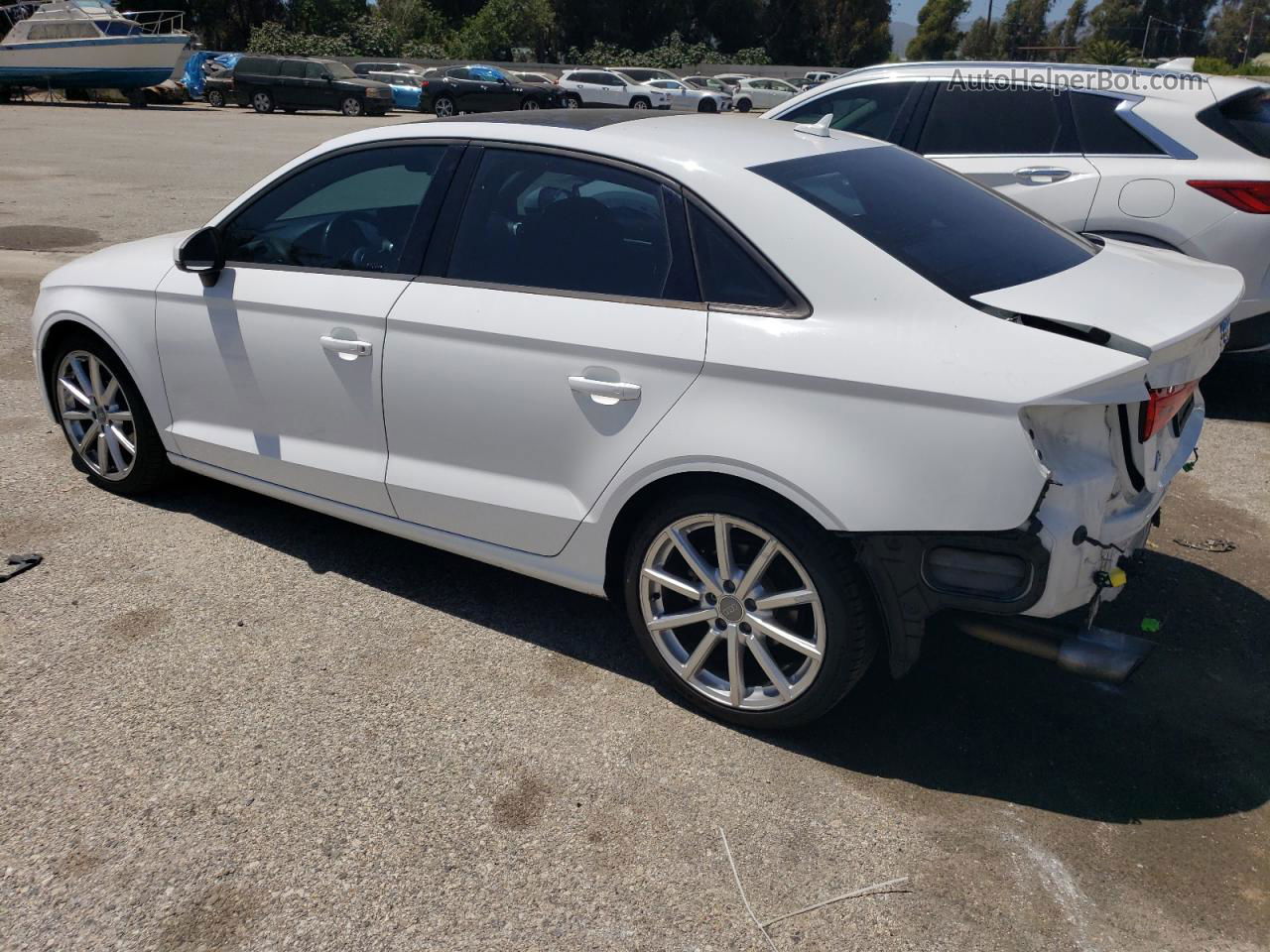 2016 Audi A3 Premium White vin: WAUA7GFFXG1085676