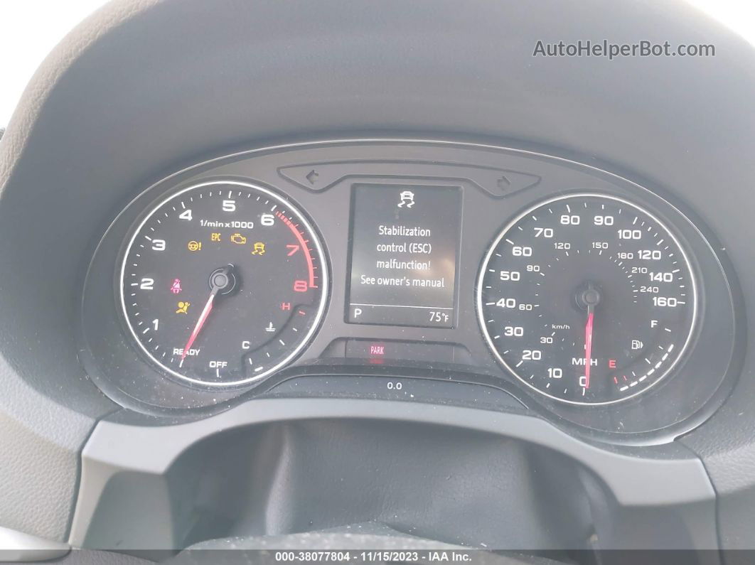 2016 Audi A3 1.8t Premium Серебряный vin: WAUA7HFF3G1110486