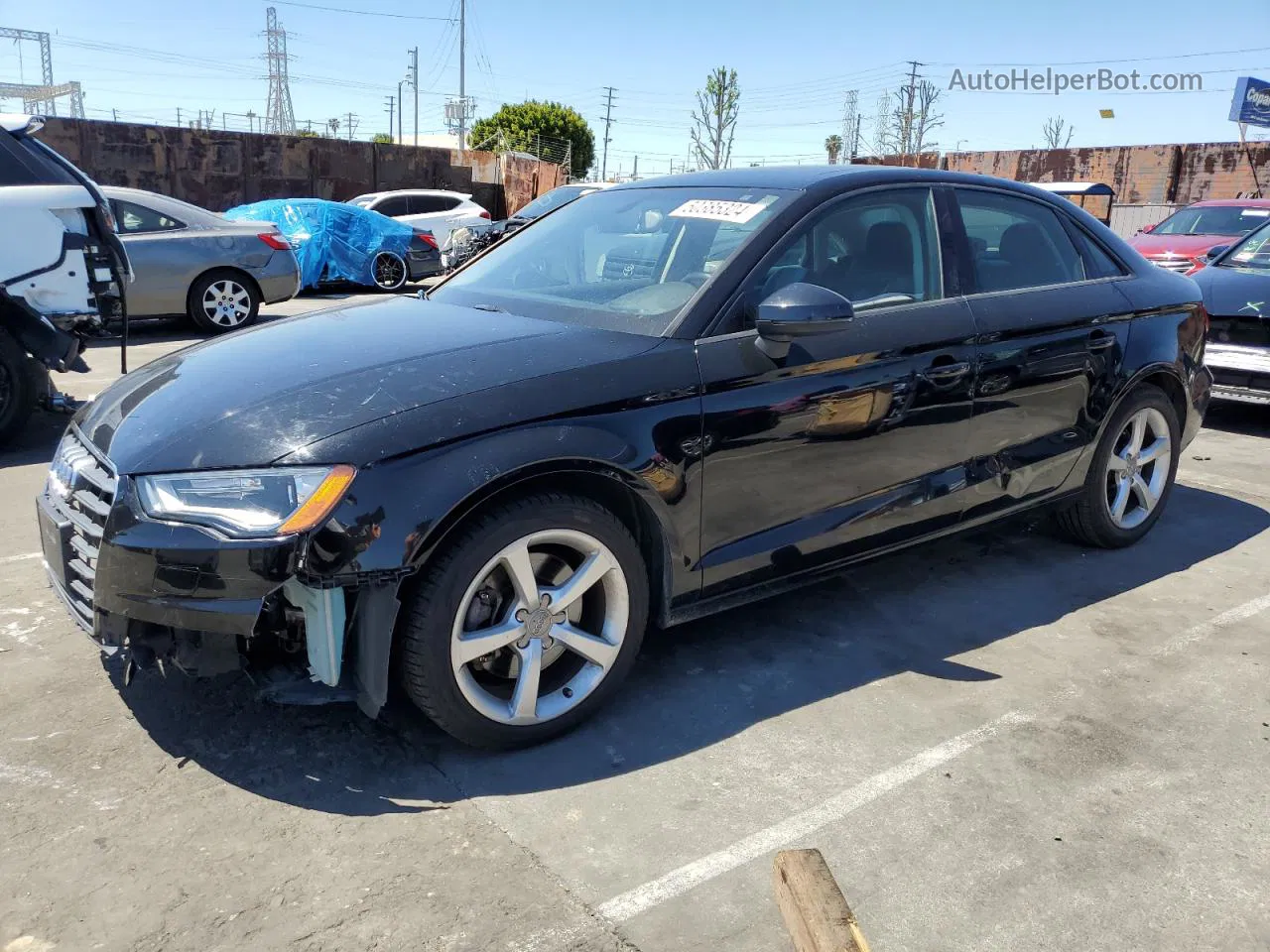 2015 Audi A3 Premium Black vin: WAUACGFF0F1005313