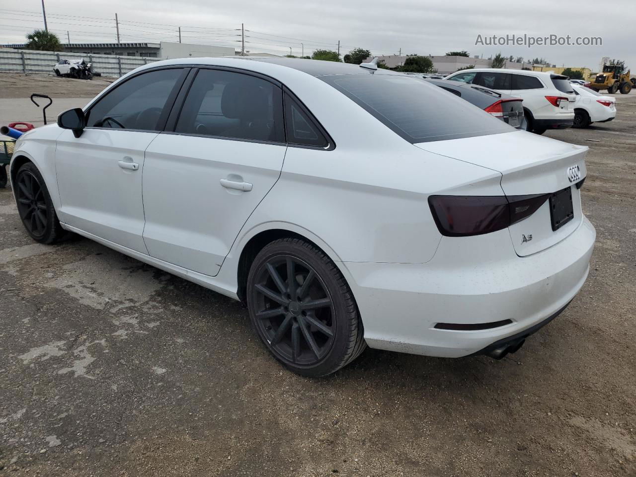 2015 Audi A3 Premium White vin: WAUACGFF0F1007109