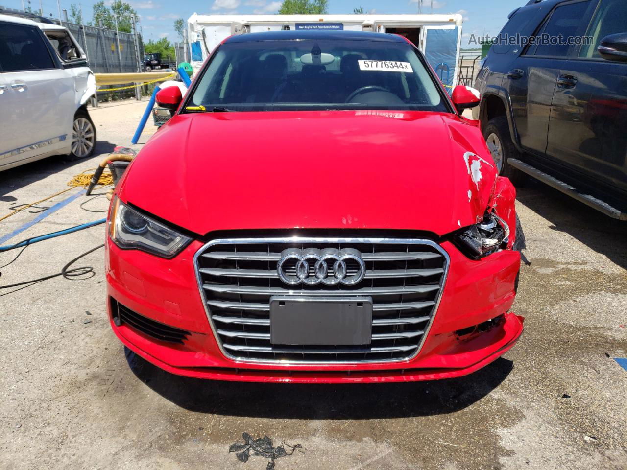 2015 Audi A3 Premium Red vin: WAUACGFF0F1131736