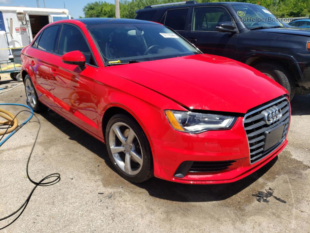 2015 Audi A3 Premium Red vin: WAUACGFF0F1131736