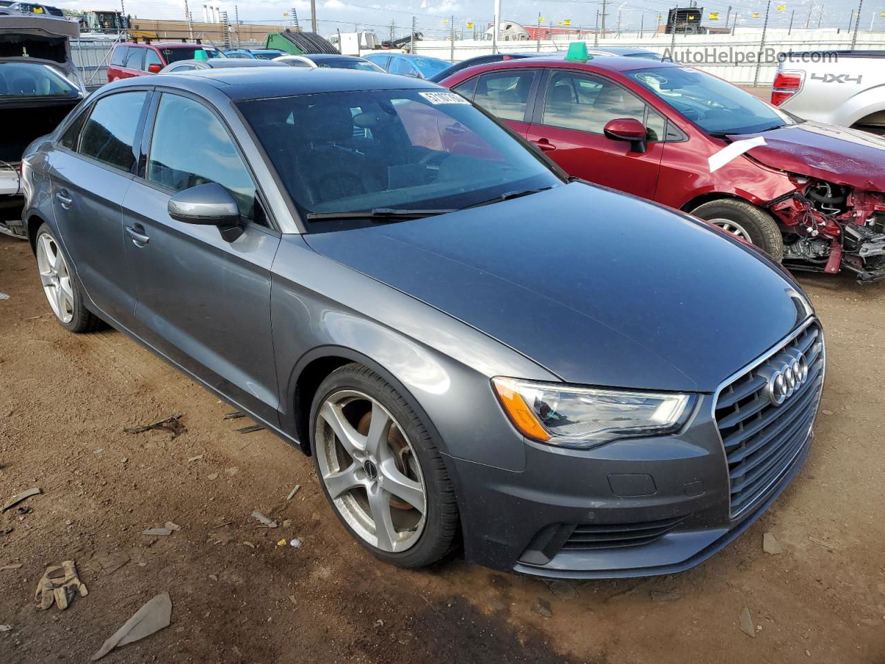 2015 Audi A3 Premium Gray vin: WAUACGFF1F1120468