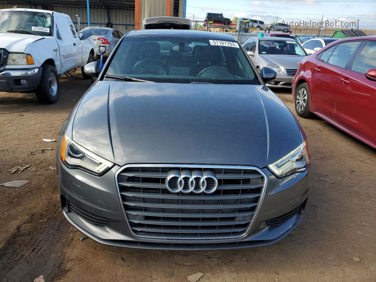 2015 Audi A3 Premium Gray vin: WAUACGFF1F1120468