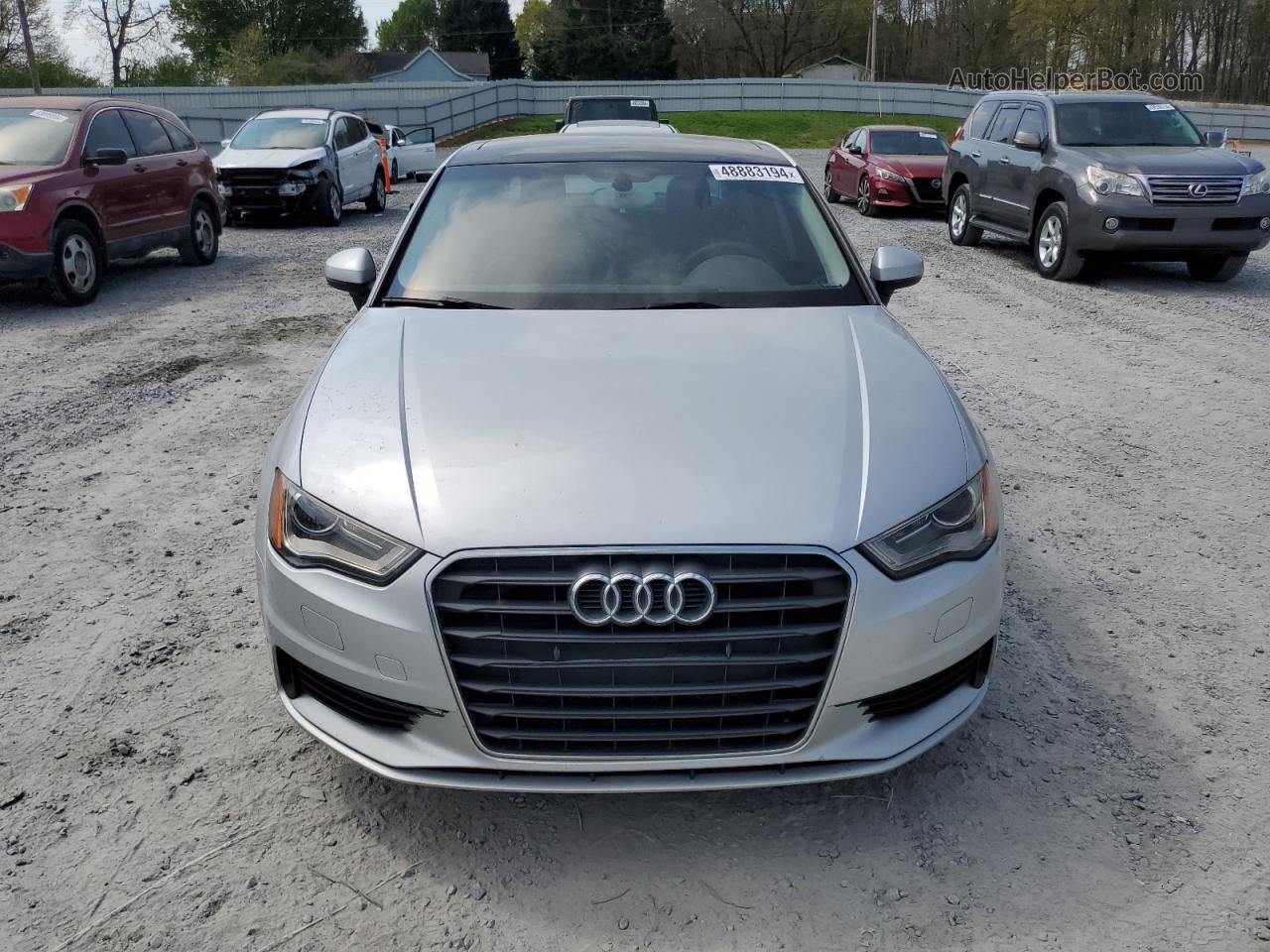 2015 Audi A3 Premium Silver vin: WAUACGFF3F1012952