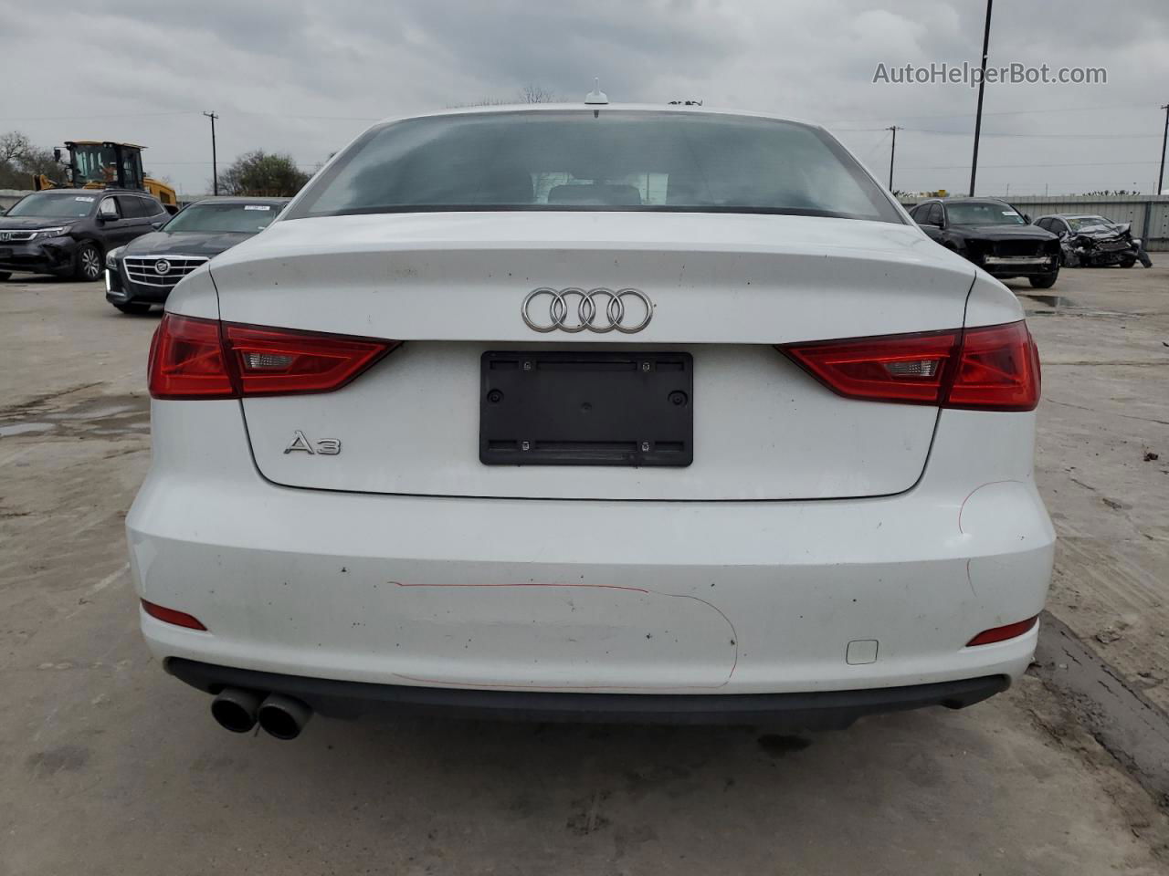 2015 Audi A3 Premium White vin: WAUACGFF3F1085061