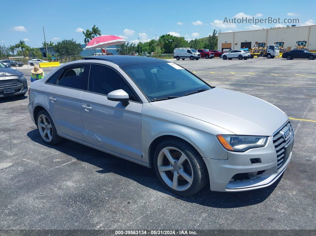 2015 Audi A3 1.8t Premium Silver vin: WAUACGFF3F1102537