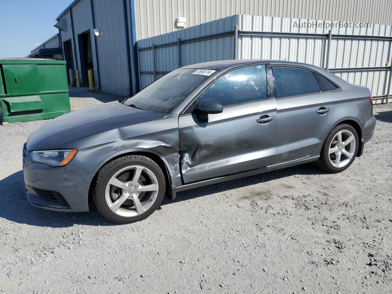 2015 Audi A3 Premium Gray vin: WAUACGFF4F1009882