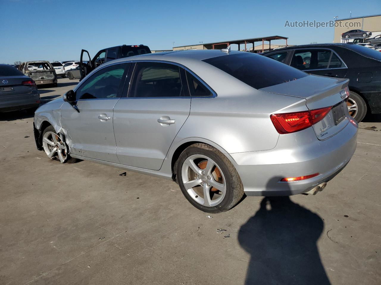 2015 Audi A3 Premium Silver vin: WAUACGFF4F1021790