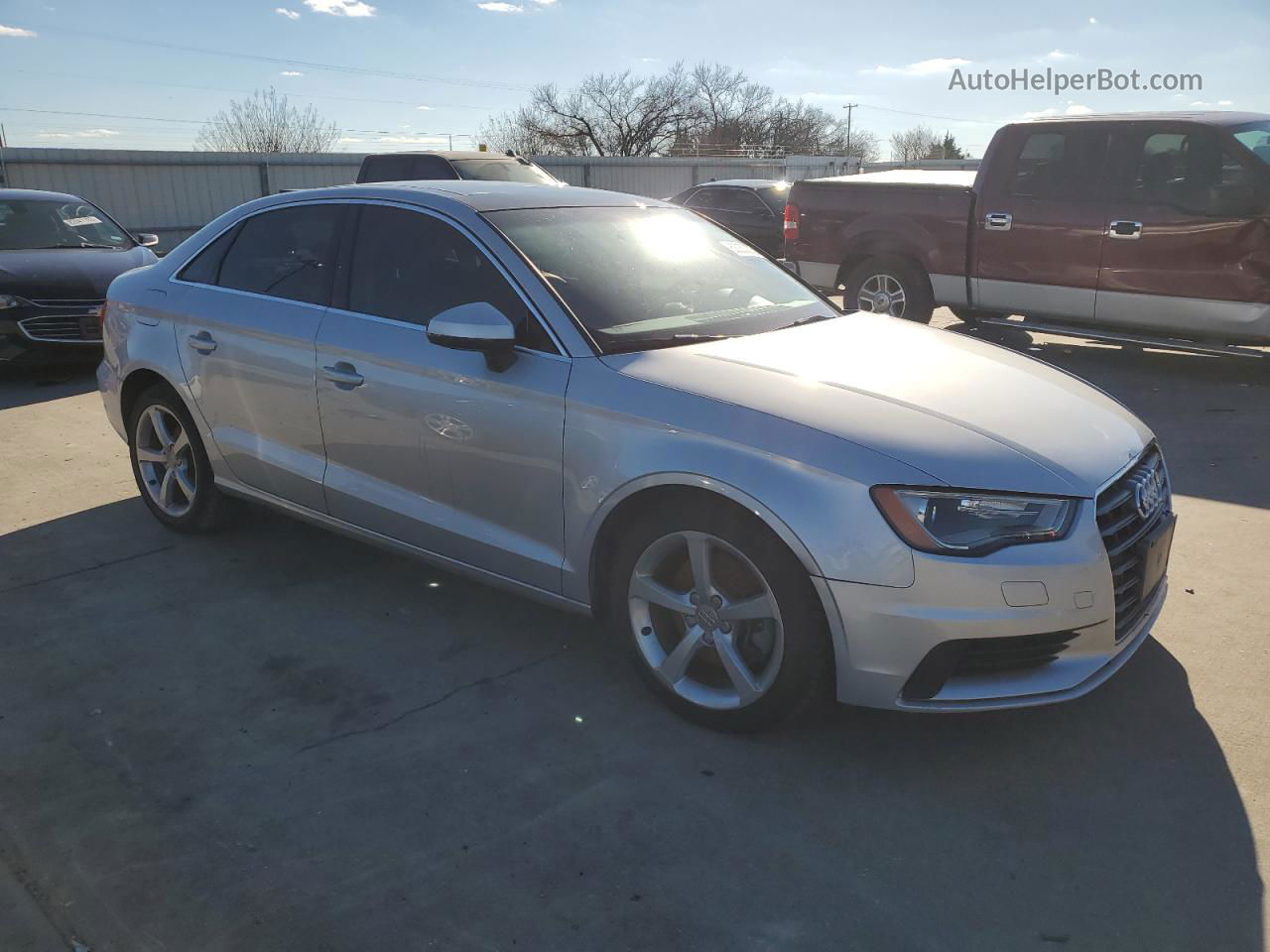 2015 Audi A3 Premium Silver vin: WAUACGFF4F1021790