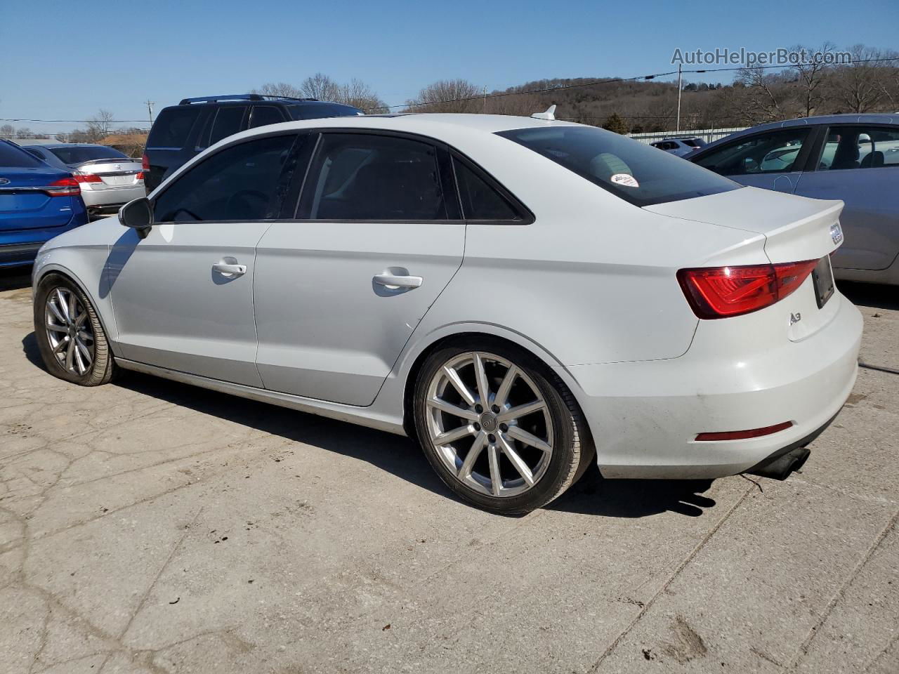 2015 Audi A3 Premium White vin: WAUACGFF4F1098854