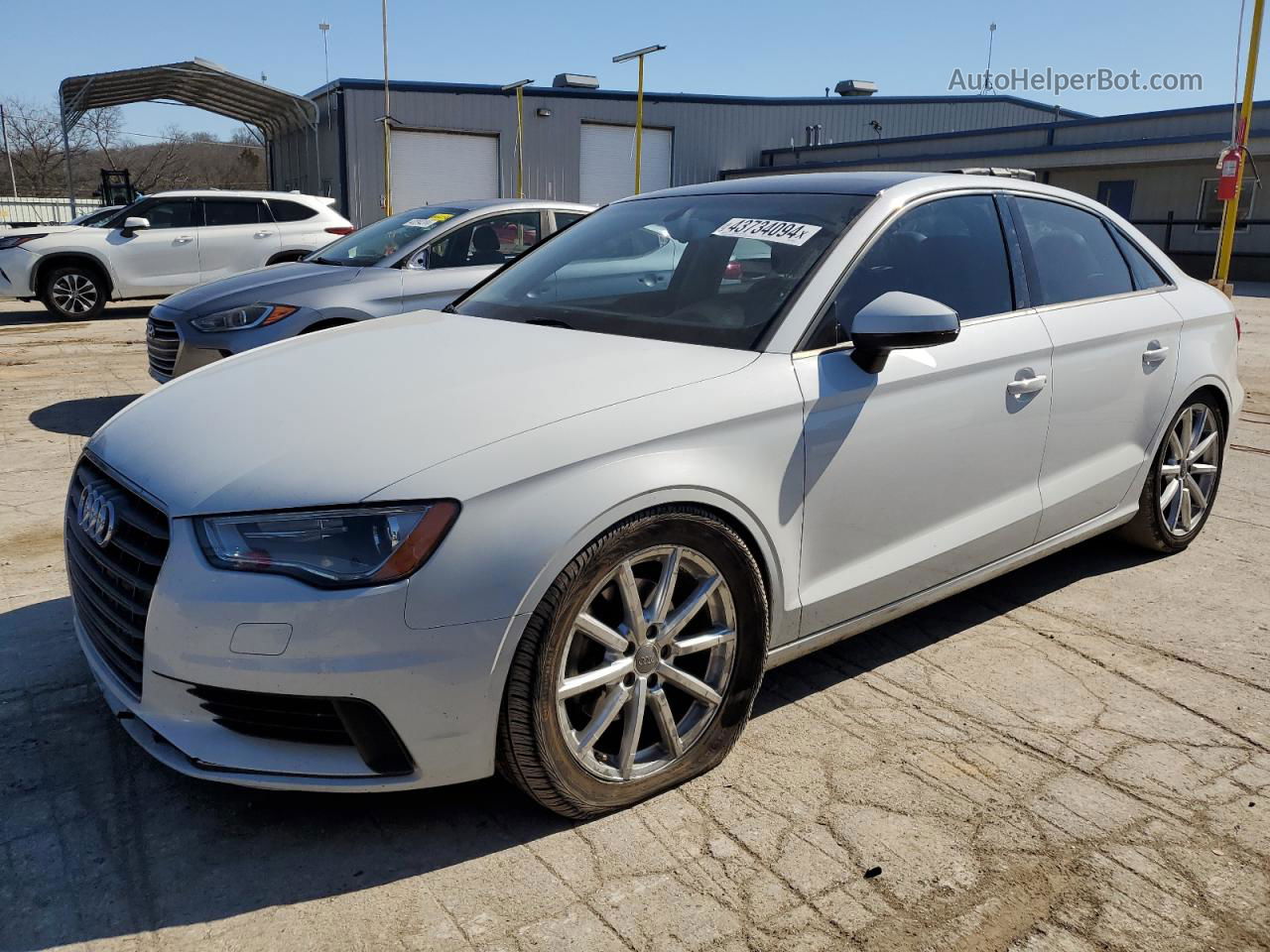 2015 Audi A3 Premium White vin: WAUACGFF4F1098854