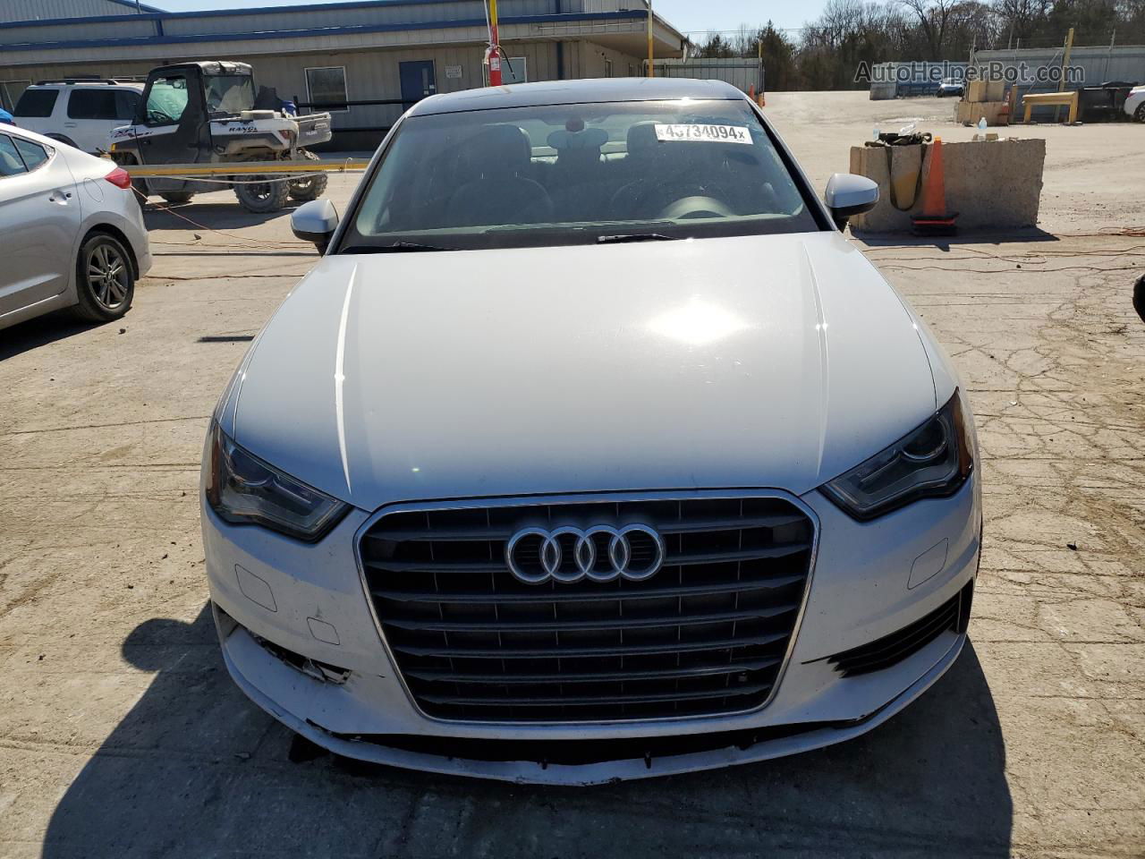 2015 Audi A3 Premium White vin: WAUACGFF4F1098854