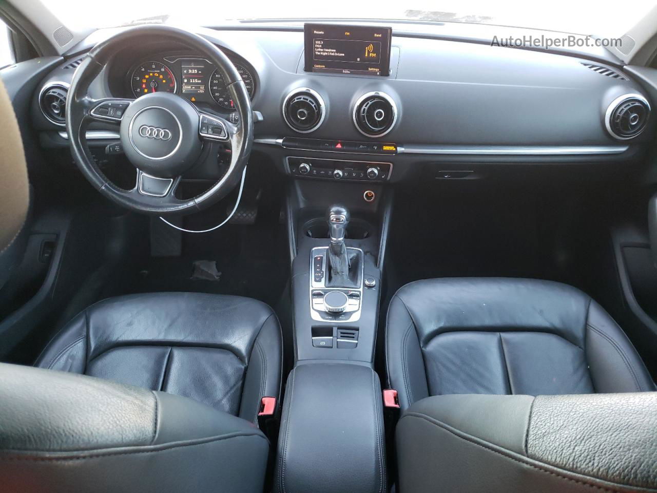 2015 Audi A3 Premium Черный vin: WAUACGFF4F1106158