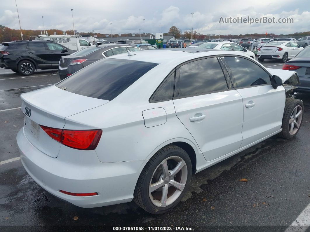 2015 Audi A3 1.8t Premium White vin: WAUACGFF5F1011446