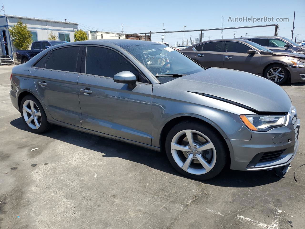 2015 Audi A3 Premium Gray vin: WAUACGFF5F1015691