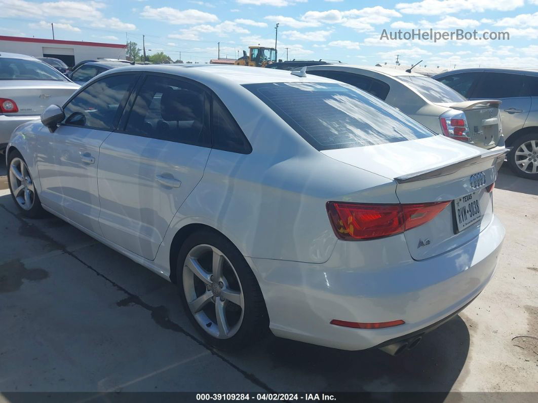 2015 Audi A3 1.8t Premium White vin: WAUACGFF5F1017487