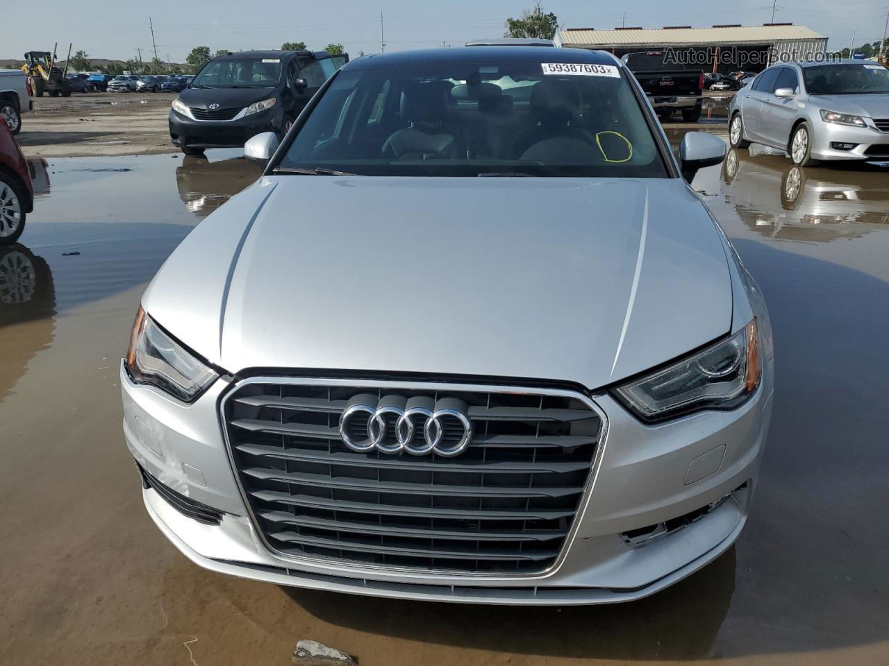 2015 Audi A3 Premium Silver vin: WAUACGFF5F1020678