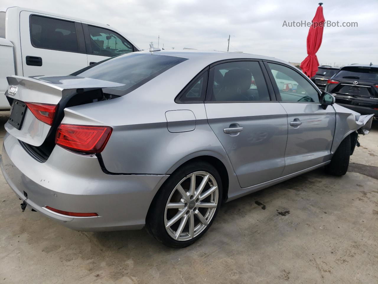 2015 Audi A3 Premium Silver vin: WAUACGFF5F1105746